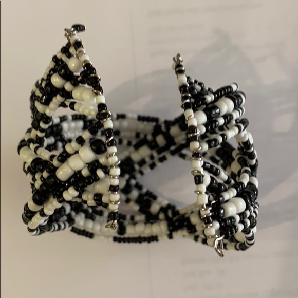 Beaded Cuff Bracelet - Picture 5 of 11